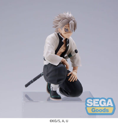 Demon Slayer: Kimetsu no Yaiba PM Perching PVC Statue Sanemi Shinazugawa (Hashira Meeting) 11cm(re-run) - Scale Statue - Sega - Hobby Figures UK