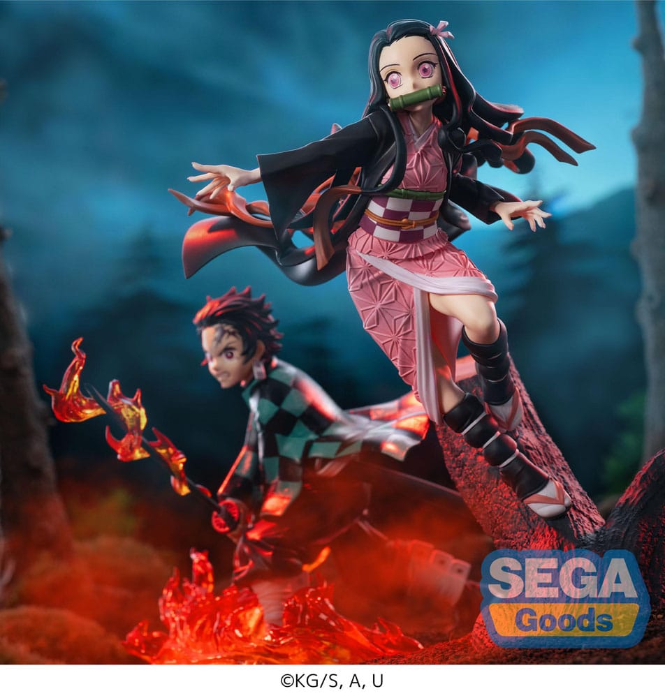 Demon Slayer: Kimetsu no Yaiba PVC Statue Nezuko Kamado 20cm - Scale Statue - Sega - Hobby Figures UK