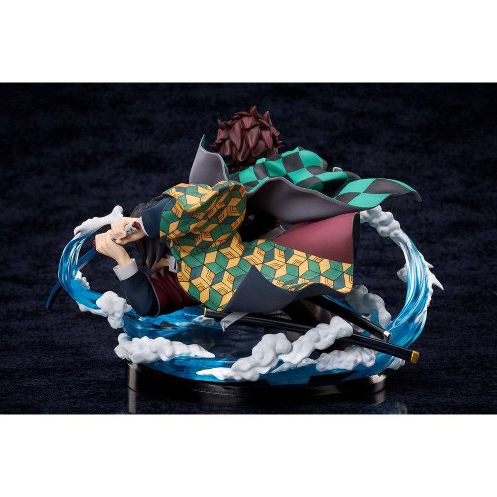 Demon Slayer: Kimetsu no Yaiba PVC Statue Tanjiro & Giyuu 13cm - Scale Statue - Aniplex - Hobby Figures UK