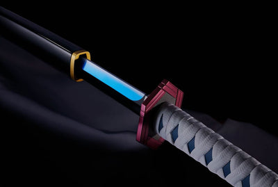 Demon Slayer: Kimetsu no Yaiba Proplica Replica 1/1 Nichirin Sword (Giyu Tomioka) 95cm - Scale Statue - Bandai Tamashii Nations - Hobby Figures UK