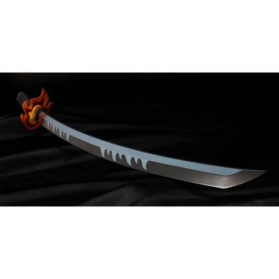 Demon Slayer: Kimetsu no Yaiba Proplica Replica 1/1 Nichirin Sword (Tanjiro Kamado) Kyojuro Rengoku´s Sword Gueard Ver. 88cm
