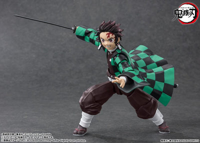 Demon Slayer: Kimetsu no Yaiba S.H. Figuarts Action Figure Tanjiro Kamado 14cm - Action Figures - Bandai Tamashii Nations - Hobby Figures UK