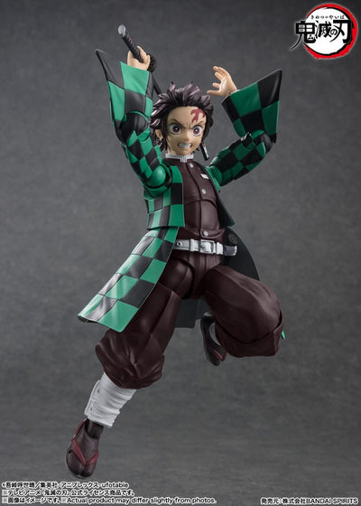 Demon Slayer: Kimetsu no Yaiba S.H. Figuarts Action Figure Tanjiro Kamado 14cm - Action Figures - Bandai Tamashii Nations - Hobby Figures UK