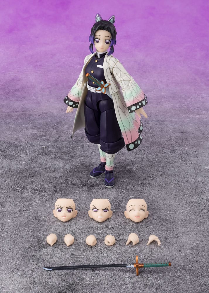 Demon Slayer: Kimetsu no Yaiba S.H. Figuarts Action Figure Shinobu Kocho 13cm - Action Figures - Bandai Tamashii Nations - Hobby Figures UK