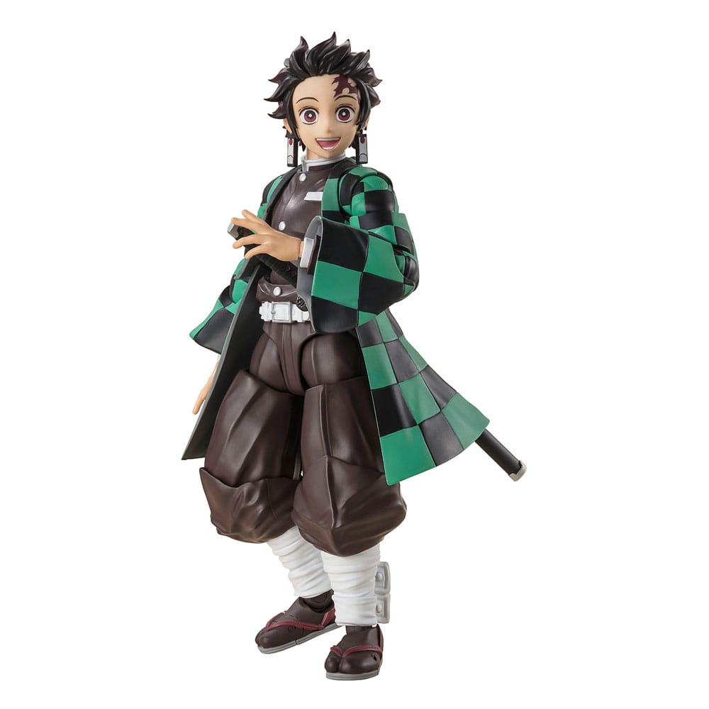 Demon Slayer: Kimetsu no Yaiba S.H. Figuarts Action Figure Tanjiro Kamado 14cm - Action Figures - Bandai Tamashii Nations - Hobby Figures UK