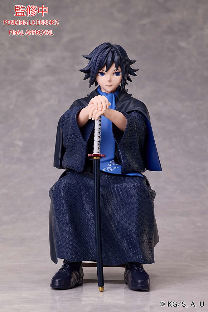 Demon Slayer: Kimetsu no Yaiba Statue Giyu Tomioka 16cm - Scale Statue - Aniplex - Hobby Figures UK