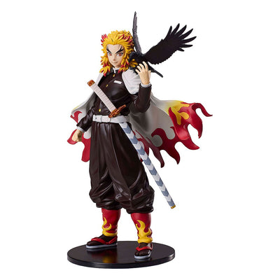 Demon Slayer: Kimetsu no Yaiba Statue Kyojuro Rengoku Flame Hashira 20cm - Scale Statue - Aniplex - Hobby Figures UK