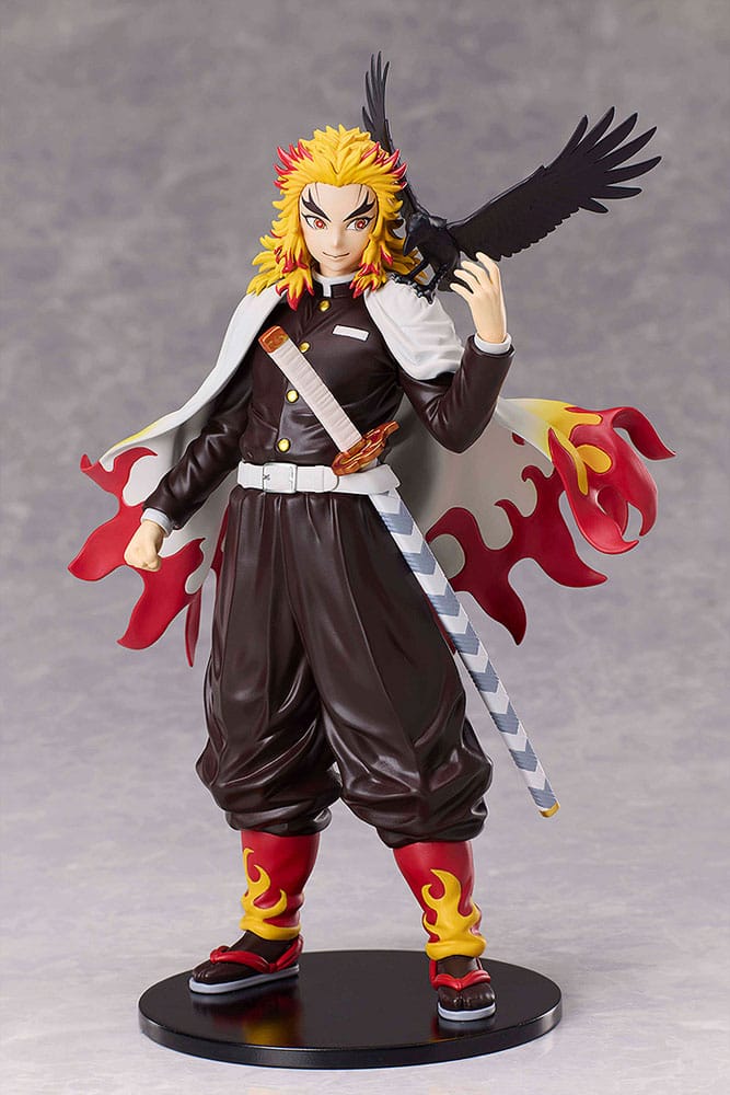 Demon Slayer: Kimetsu no Yaiba Statue Kyojuro Rengoku Flame Hashira 20cm - Scale Statue - Aniplex - Hobby Figures UK
