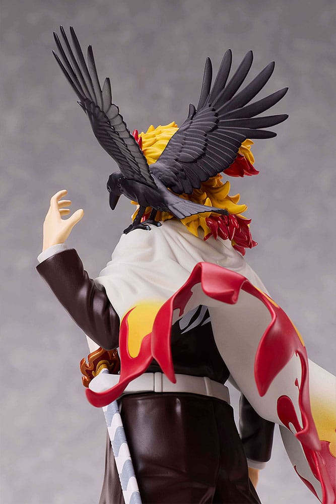 Figurine Rengoku Kyojuro Demon Slayer 17 Cm Avec Socle Acrylique Rouge – Banpresto Officiel
