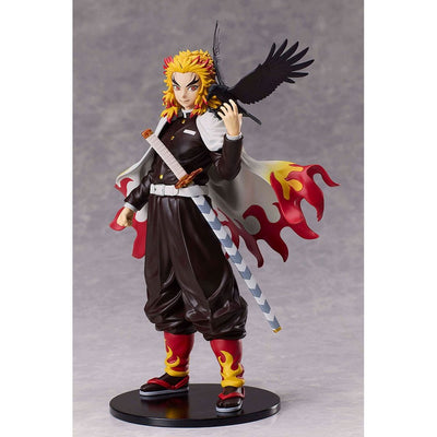 Demon Slayer: Kimetsu no Yaiba Statue Kyojuro Rengoku Flame Hashira 20cm - Scale Statue - Aniplex - Hobby Figures UK