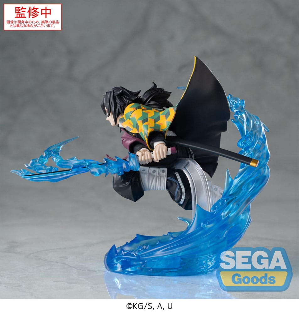 Demon Slayer: Kimetsu no Yaiba Xross Link Anime PVC Statue Giyu Tomioka 15cm - Scale Statue - Sega - Hobby Figures UK