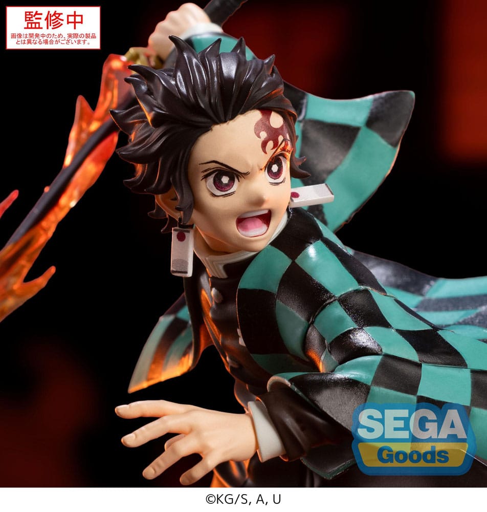 Demon Slayer: Kimetsu no Yaiba Xross Link Anime PVC Statue Tanjiro Kamado 15cm - Scale Statue - Sega - Hobby Figures UK