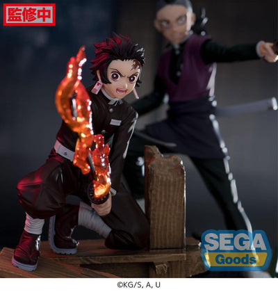 Demon Slayer: Kimetsu no Yaiba Xross Link Anime PVC Statue Tanjiro Kamado -Swordsmith Village Arc- 12cm - Scale Statue - Sega - Hobby Figures UK