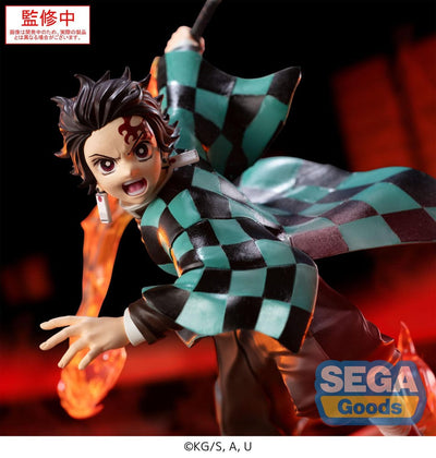 Demon Slayer: Kimetsu no Yaiba Xross Link Anime PVC Statue Tanjiro Kamado 15cm - Scale Statue - Sega - Hobby Figures UK