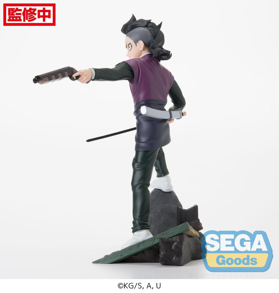 Demon Slayer: Kimetsu no Yaiba Xross Link Anime PVC Statue Genya Shinazugawa -Swordsmith Village Arc- 15cm - Scale Statue - Sega - Hobby Figures UK