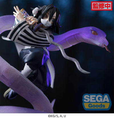 Demon Slayer: Kimetsu no Yaiba Xross Link Anime PVC Statue Obanai Iguro Hashira Training Arc 14cm - Scale Statue - Sega - Hobby Figures UK