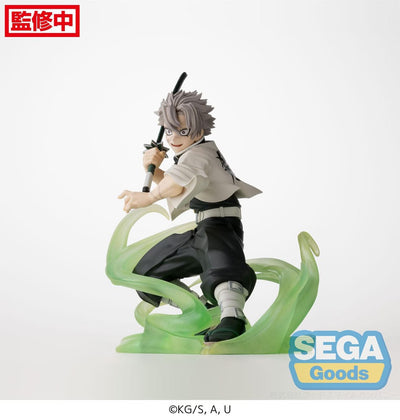 Demon Slayer: Kimetsu no Yaiba Xross Link Anime PVC Statue Sanemi Shinazugawa Hashira Training Arc 12cm - Scale Statue - Sega - Hobby Figures UK