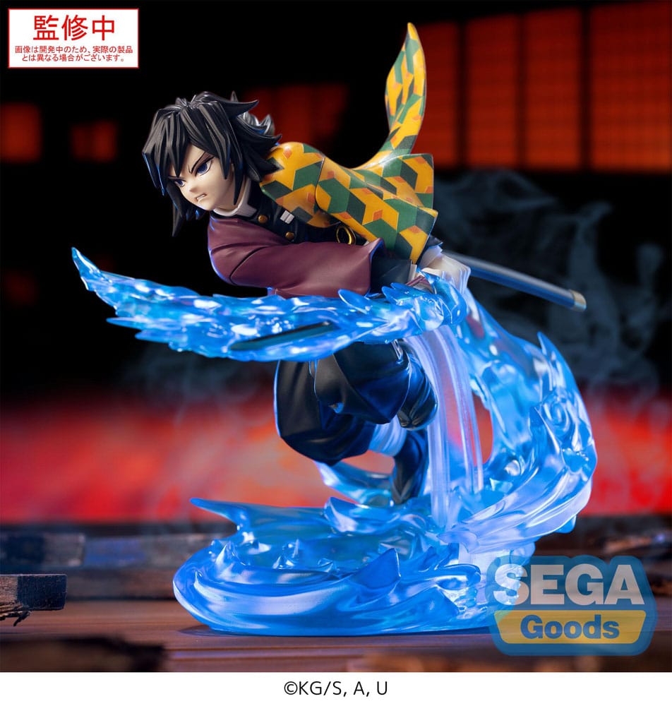 Demon Slayer: Kimetsu no Yaiba Xross Link Anime PVC Statue Giyu Tomioka 15cm - Scale Statue - Sega - Hobby Figures UK