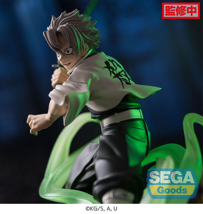 Demon Slayer: Kimetsu no Yaiba Xross Link Anime PVC Statue Sanemi Shinazugawa Hashira Training Arc 12cm - Scale Statue - Sega - Hobby Figures UK