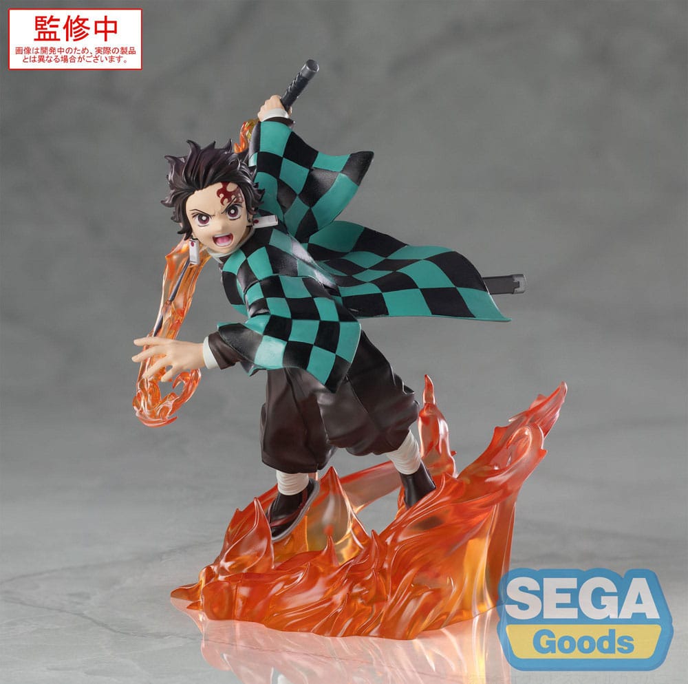 Demon Slayer: Kimetsu no Yaiba Xross Link Anime PVC Statue Tanjiro Kamado 15cm - Scale Statue - Sega - Hobby Figures UK