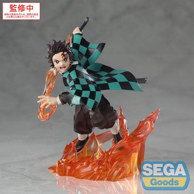 Demon Slayer: Kimetsu no Yaiba Xross Link Anime PVC Statue Tanjiro Kamado 15cm - Scale Statue - Sega - Hobby Figures UK