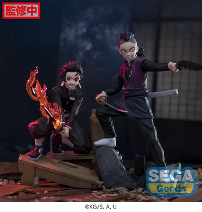 Demon Slayer: Kimetsu no Yaiba Xross Link Anime PVC Statue Tanjiro Kamado -Swordsmith Village Arc- 12cm - Scale Statue - Sega - Hobby Figures UK