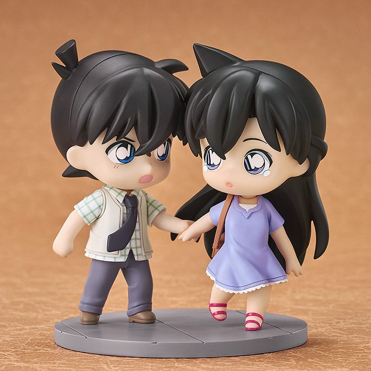 Detective Conan Qset Mini-Figure 2-Pack Shinichi Kudo & Ran Mori 8cm