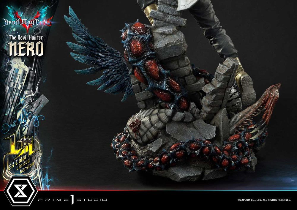 Devil May Cry 5 Statue 1/4 Nero Exclusive Version 77cm - Scale Statue - Prime 1 Studio - Hobby Figures UK