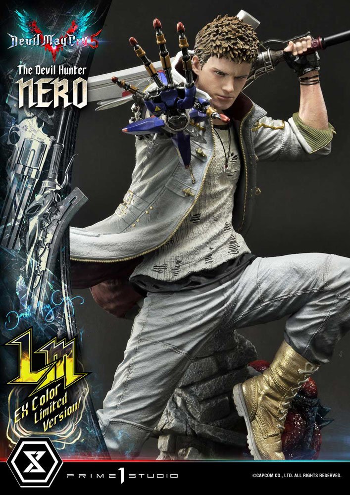 Devil May Cry 5 Statue 1/4 Nero Exclusive Version 77cm - Scale Statue - Prime 1 Studio - Hobby Figures UK