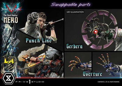 Devil May Cry 5 Statue 1/4 Nero Exclusive Version 77cm - Scale Statue - Prime 1 Studio - Hobby Figures UK