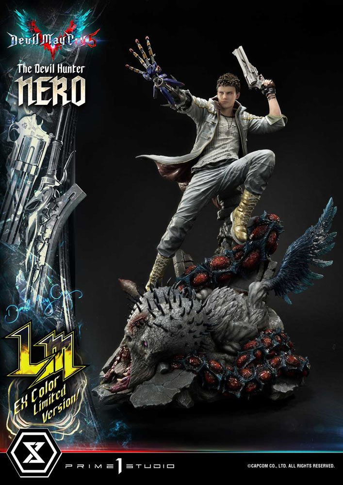 Devil May Cry 5 Statue 1/4 Nero Exclusive Version 77cm - Scale Statue - Prime 1 Studio - Hobby Figures UK