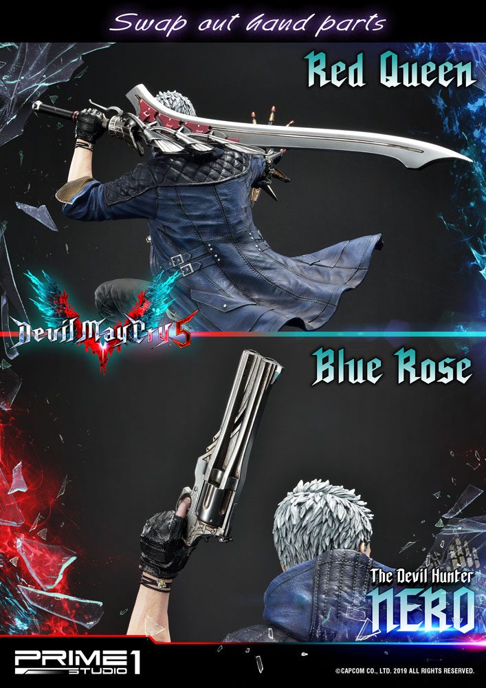 Devil May Cry 5 Statue Nero Deluxe Ver. 70cm - Scale Statue - Prime 1 Studio - Hobby Figures UK