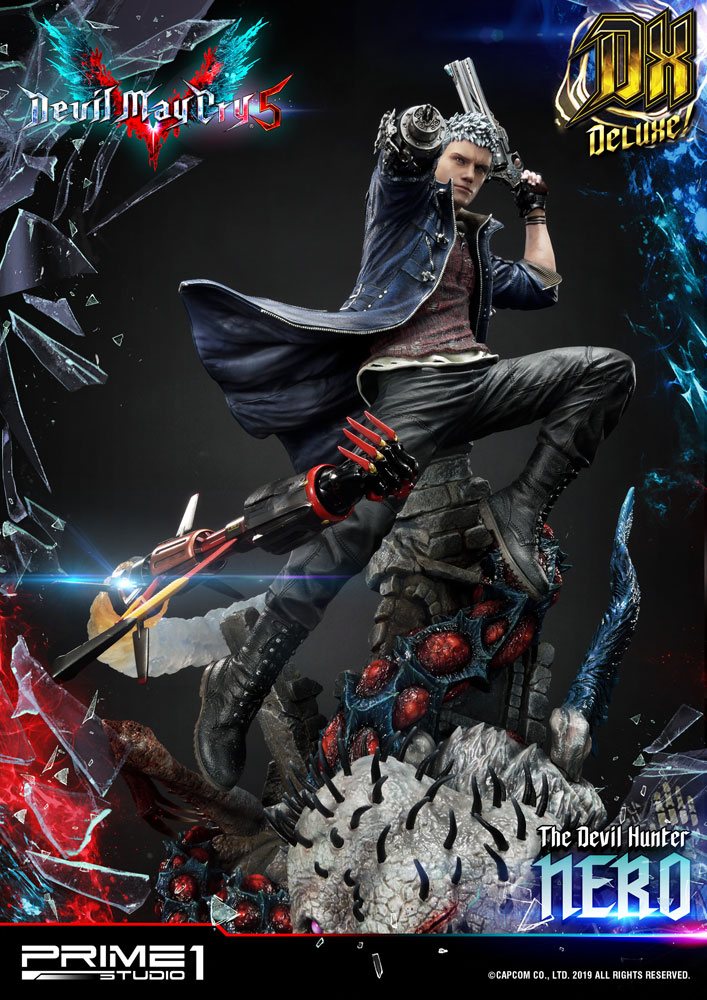 Devil May Cry 5 Statue Nero Deluxe Ver. 70cm - Scale Statue - Prime 1 Studio - Hobby Figures UK