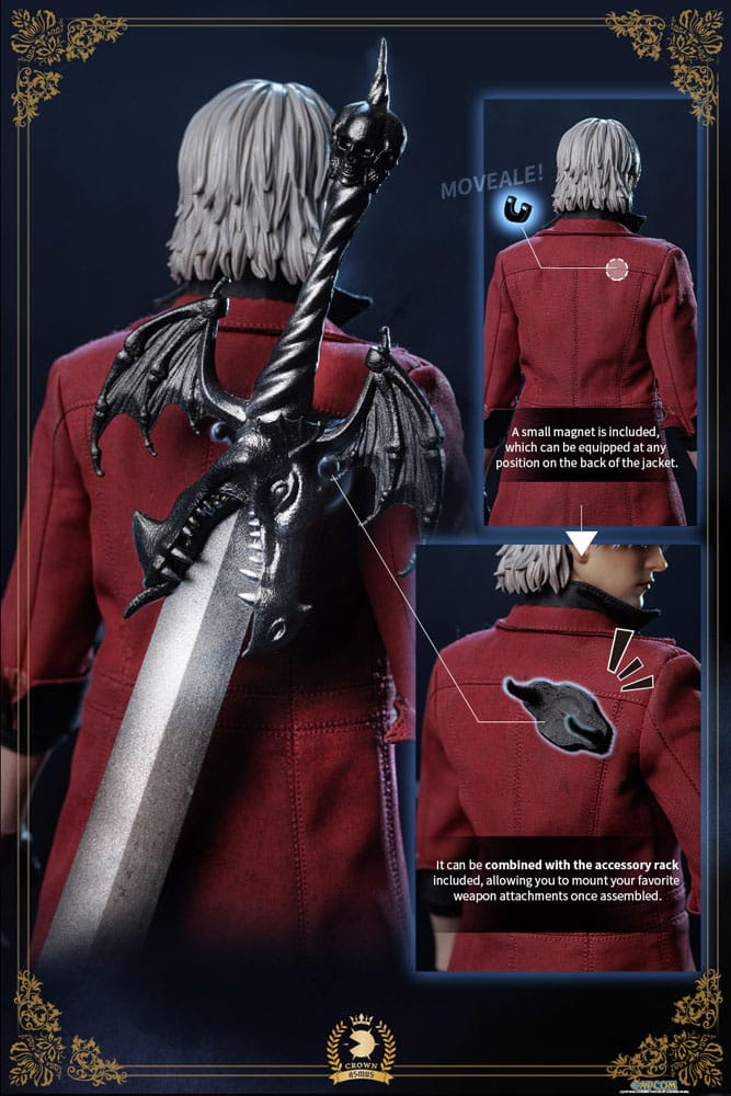 Devil May Cry Action Figure 1/6 Dante - The Original (Luxury Version ...