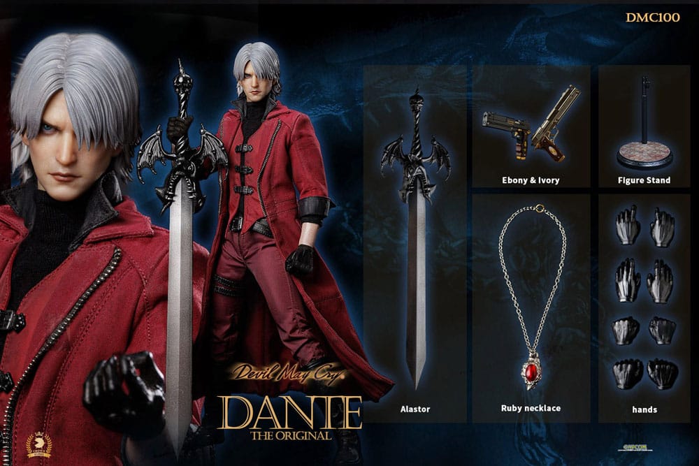 DANTE フィギュア Devil May Cry 033 Devil May Cry Action Figure 1/6 Dante - The Original 30cm – Hobby