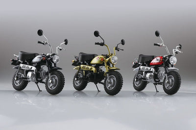 Diecast Bike Series Statue 1/12 Honda Monkey Limited Fighting Red 11cm - Scale Statue - Aoshima - Hobby Figures UK