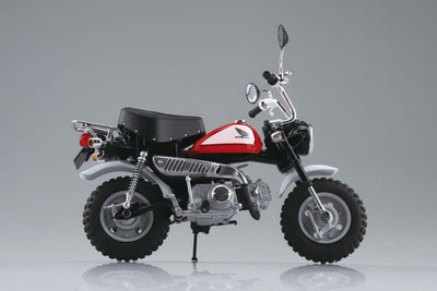 Diecast Bike Series Statue 1/12 Honda Monkey Limited Fighting Red 11cm - Scale Statue - Aoshima - Hobby Figures UK