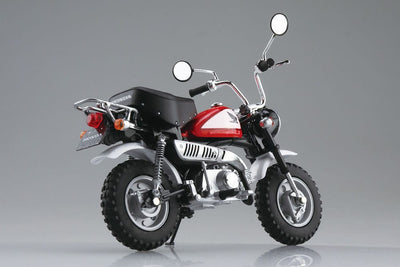 Diecast Bike Series Statue 1/12 Honda Monkey Limited Fighting Red 11cm - Scale Statue - Aoshima - Hobby Figures UK