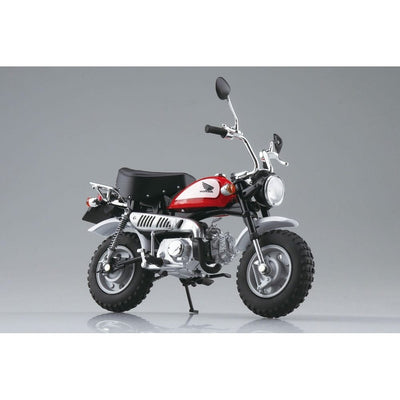 Diecast Bike Series Statue 1/12 Honda Monkey Limited Fighting Red 11cm - Scale Statue - Aoshima - Hobby Figures UK