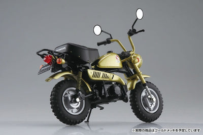 Diecast Bike Series Statue Honda Monkey Limited Monkey Gold 11cm - Scale Statue - Aoshima - Hobby Figures UK