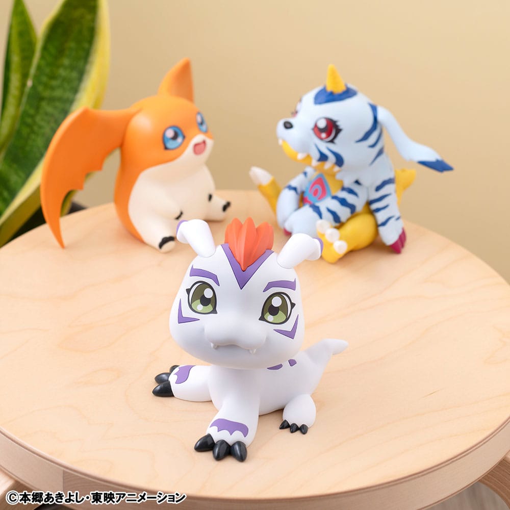 Digimon Adventure Look Up PVC Statues Piyomon & Gomamon 11cm (with gift) - Scale Statue - Megahouse - Hobby Figures UK