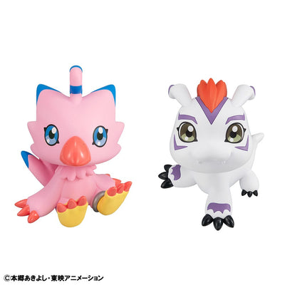 Digimon Adventure Look Up PVC Statues Piyomon & Gomamon 11cm (with gift) - Scale Statue - Megahouse - Hobby Figures UK