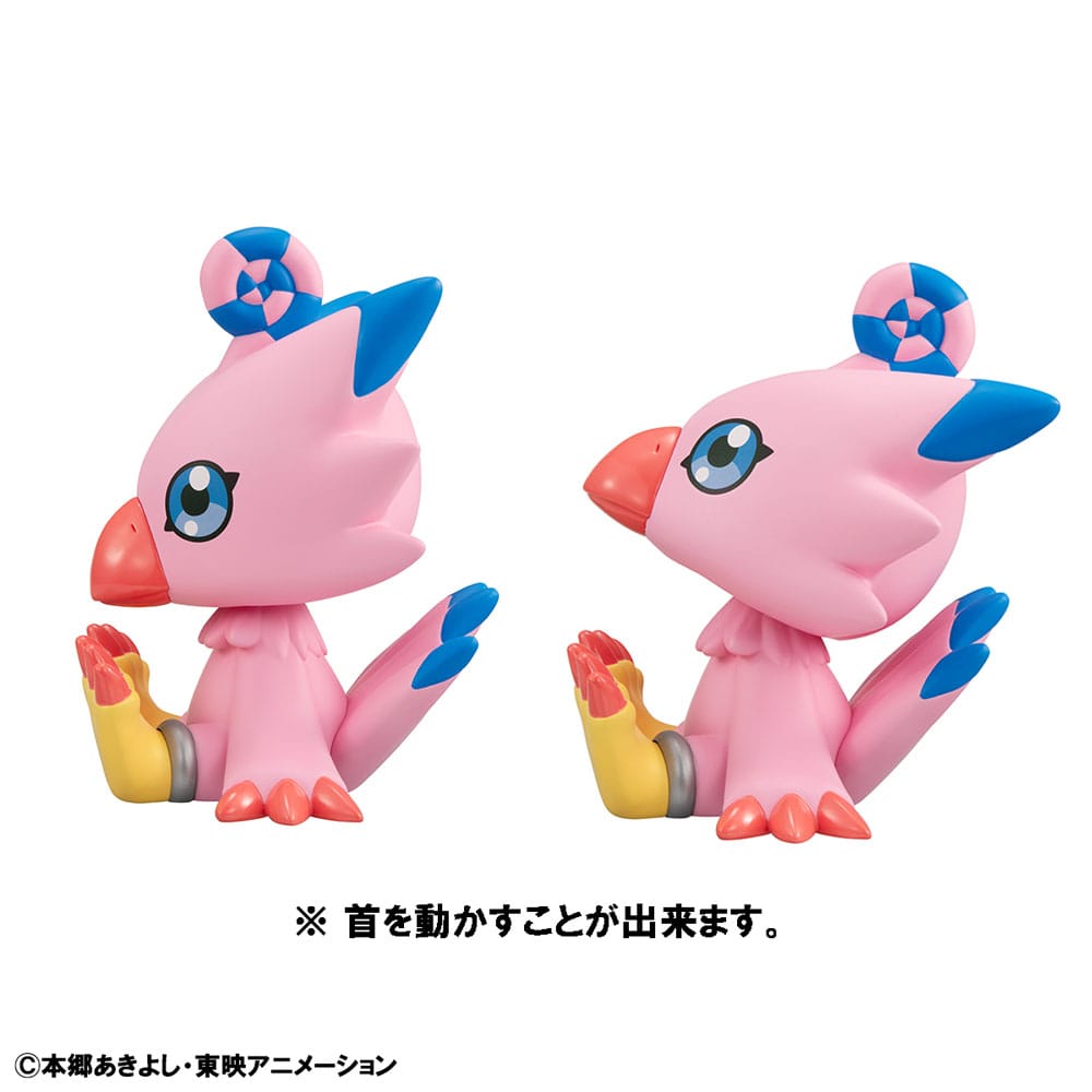 Digimon Adventure Look Up PVC Statues Piyomon & Gomamon 11cm (with gift) - Scale Statue - Megahouse - Hobby Figures UK
