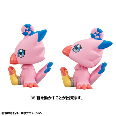 Digimon Adventure Look Up PVC Statues Piyomon & Gomamon 11cm (with gift) - Scale Statue - Megahouse - Hobby Figures UK