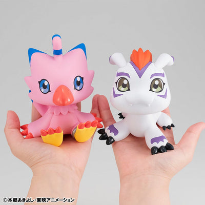 Digimon Adventure Look Up PVC Statues Piyomon & Gomamon 11cm (with gift) - Scale Statue - Megahouse - Hobby Figures UK