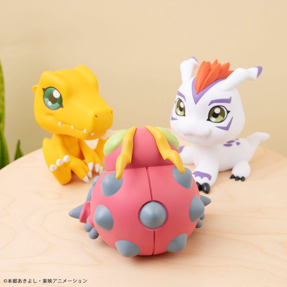 Digimon Adventure Look Up PVC Statues Tentomon & Palmon 11cm (with gift) - Scale Statue - Megahouse - Hobby Figures UK