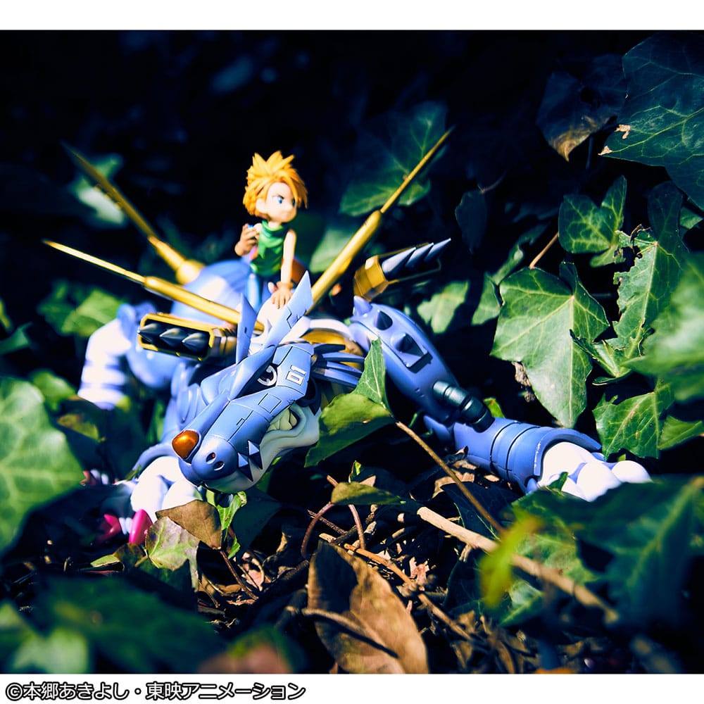 Digimon Adventure Precious G.E.M. Series PVC Statue Metal Garurumon & Ishida Yamato 30cm - Scale Statue - Megahouse - Hobby Figures UK