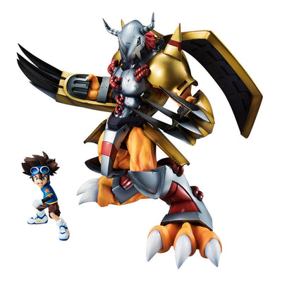 Digimon Adventure Precious G.E.M. Series PVC Statue Wargreymon & Taichi Yagami 25cm - Scale Statue - Megahouse - Hobby Figures UK