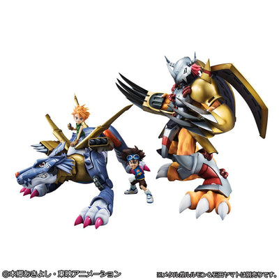 Digimon Adventure Precious G.E.M. Series PVC Statue Wargreymon & Taichi Yagami 25cm - Scale Statue - Megahouse - Hobby Figures UK