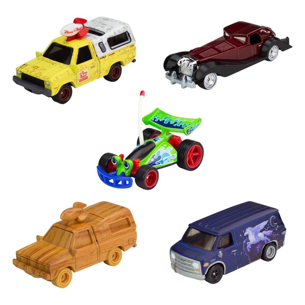 Disney 100th Anniversary Hot Wheels Premium Diecast Vehicles 1/43 5-Pack - Action Figures - Mattel - Hobby Figures UK